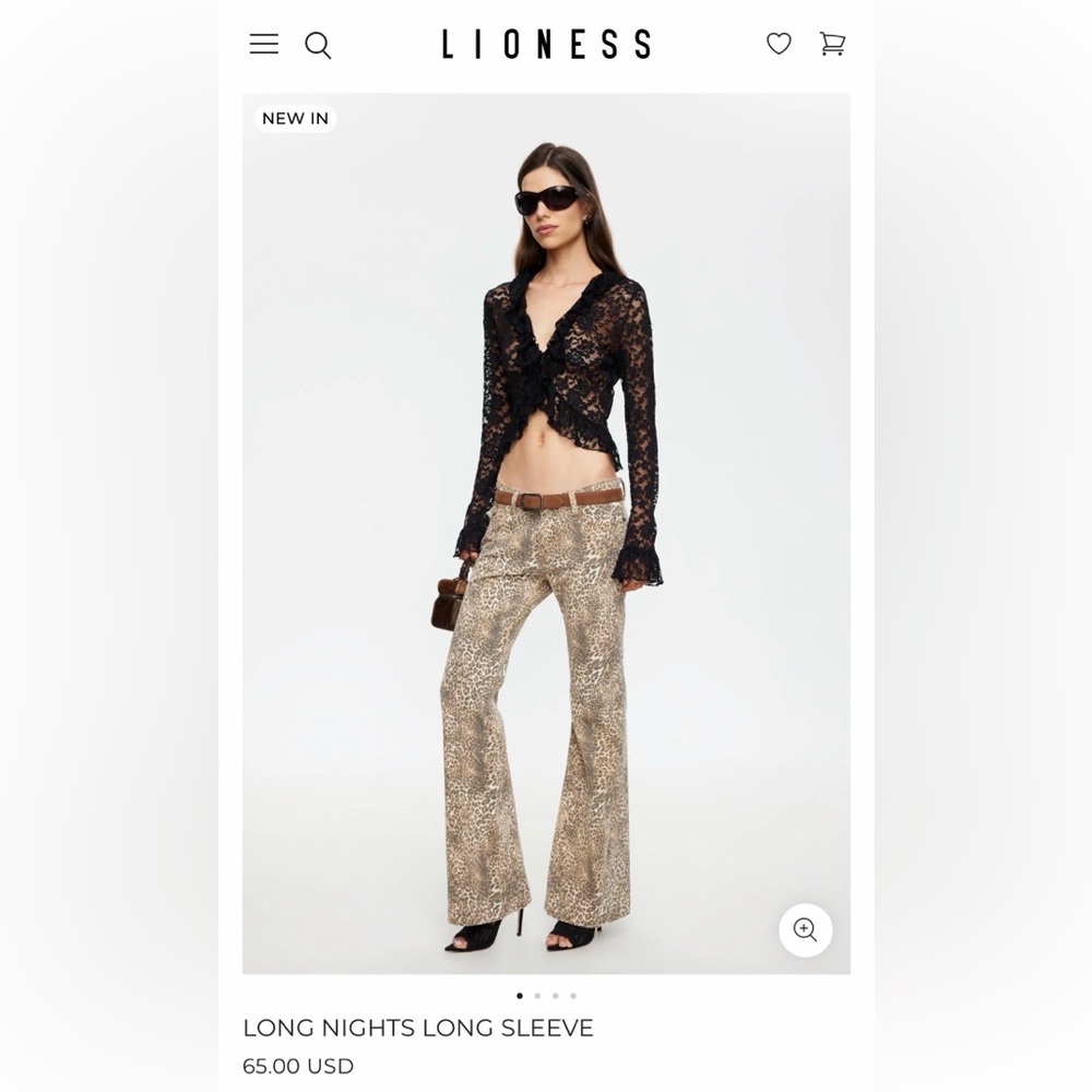 Lioness Long Nights Long Sleeve - Onyx